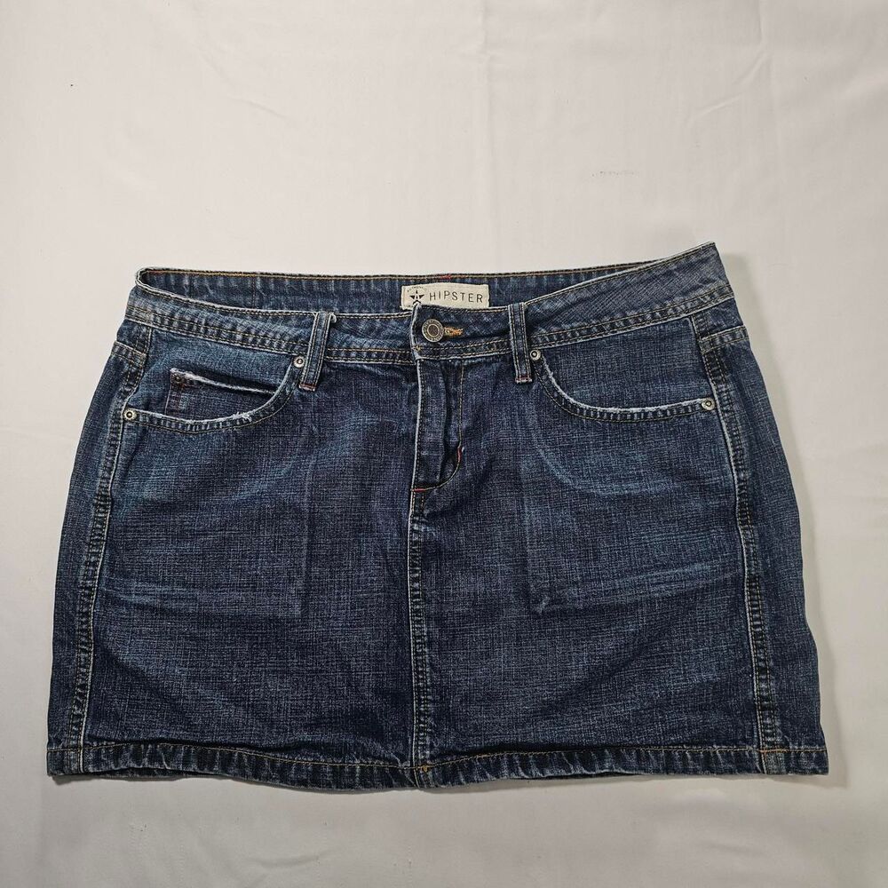 Unbranded Women's Navy and Blue Skirt